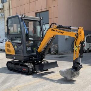 Mini escavatore INFRONT YFE20 Retractable Kubota D902 11.2 kW