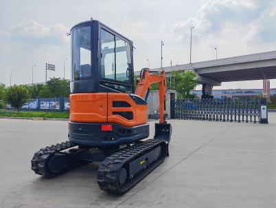Mini escavatore INFRONT YFE30 Retractable Cabin Yanmar 3TNV80F 15.2 kW