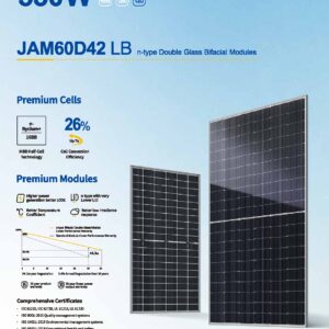 Pannello fotovoltaico JA Solar JAM60D42 525W LB
